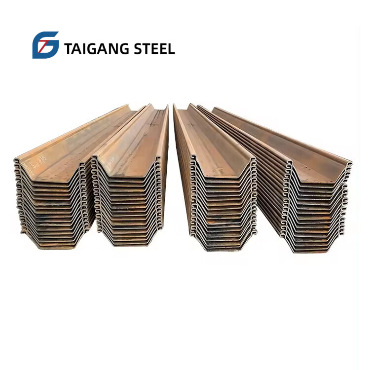 China high quality customized sheet pile hot rolled carbon steel sheet pile for construction