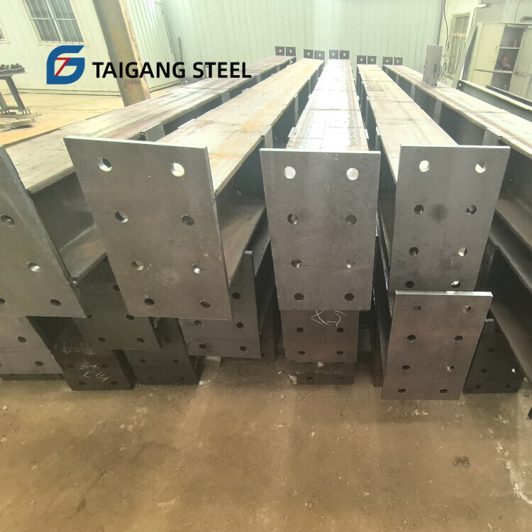 H-beam components / Custom steel structures