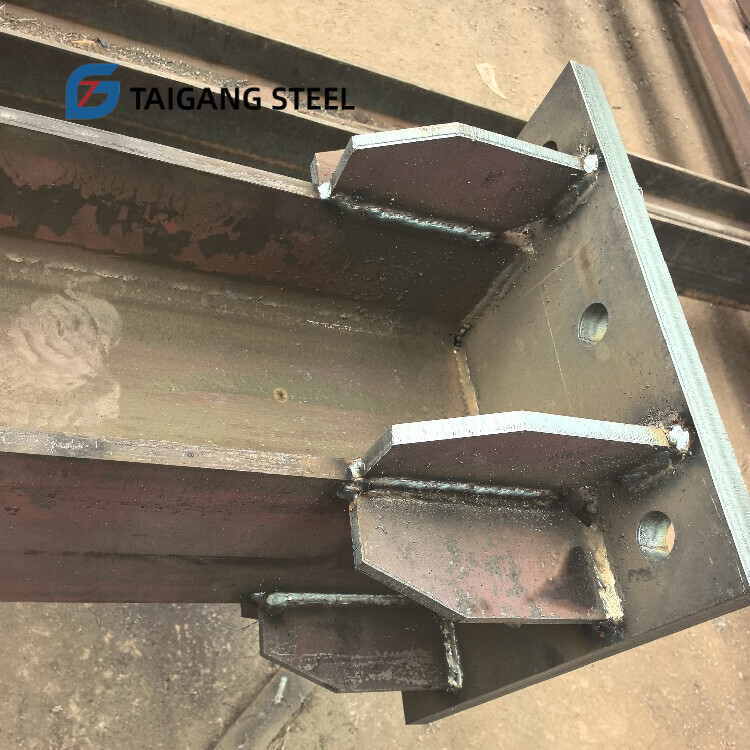 H-beam components / Custom steel structures