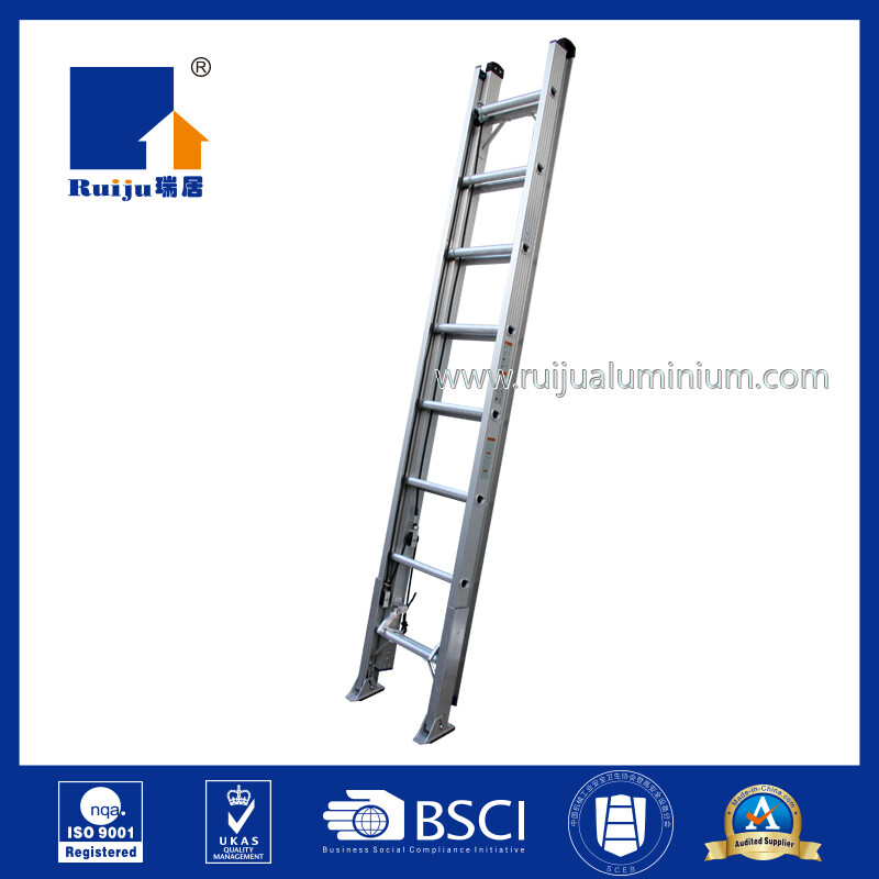 Aluminium Extension Ladder with Extension Tread