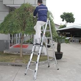 multi purpose ladder with quick lock