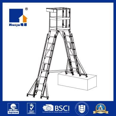 Stair Climbing Working Ladder