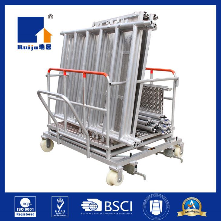 Aluminium Scaffolding for Railway
