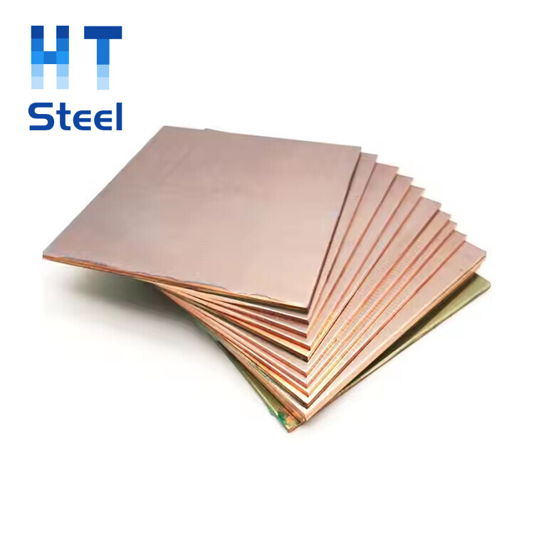 99.9% Copper Plate C1100 C18200 C70600 T2 C11000 C1221 Thick Copper Sheet/Plate