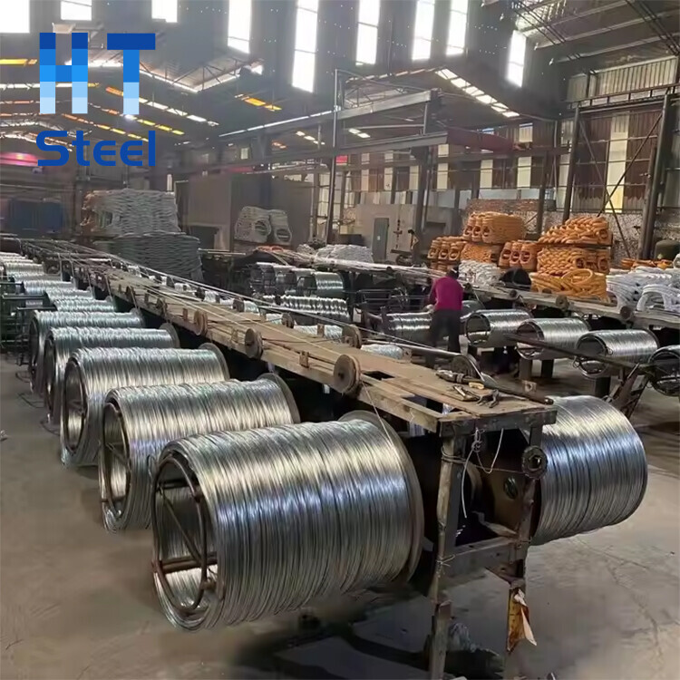 ASTM Standard Q195-Q235 Galvanized Wire Used Iin Weaving Mesh Construction And Civil