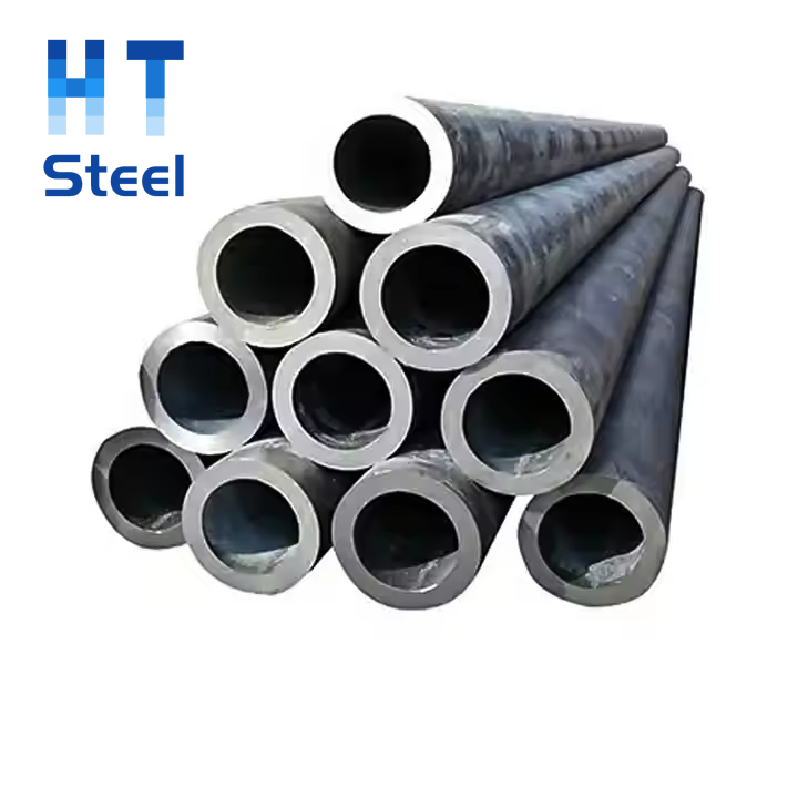 ASTM A106/AlSl 1020 Seamless Carbon Steel Pipe SCH40 Schedule 40 Round Section Shape FluidApplication 6m 12m Lengths Available