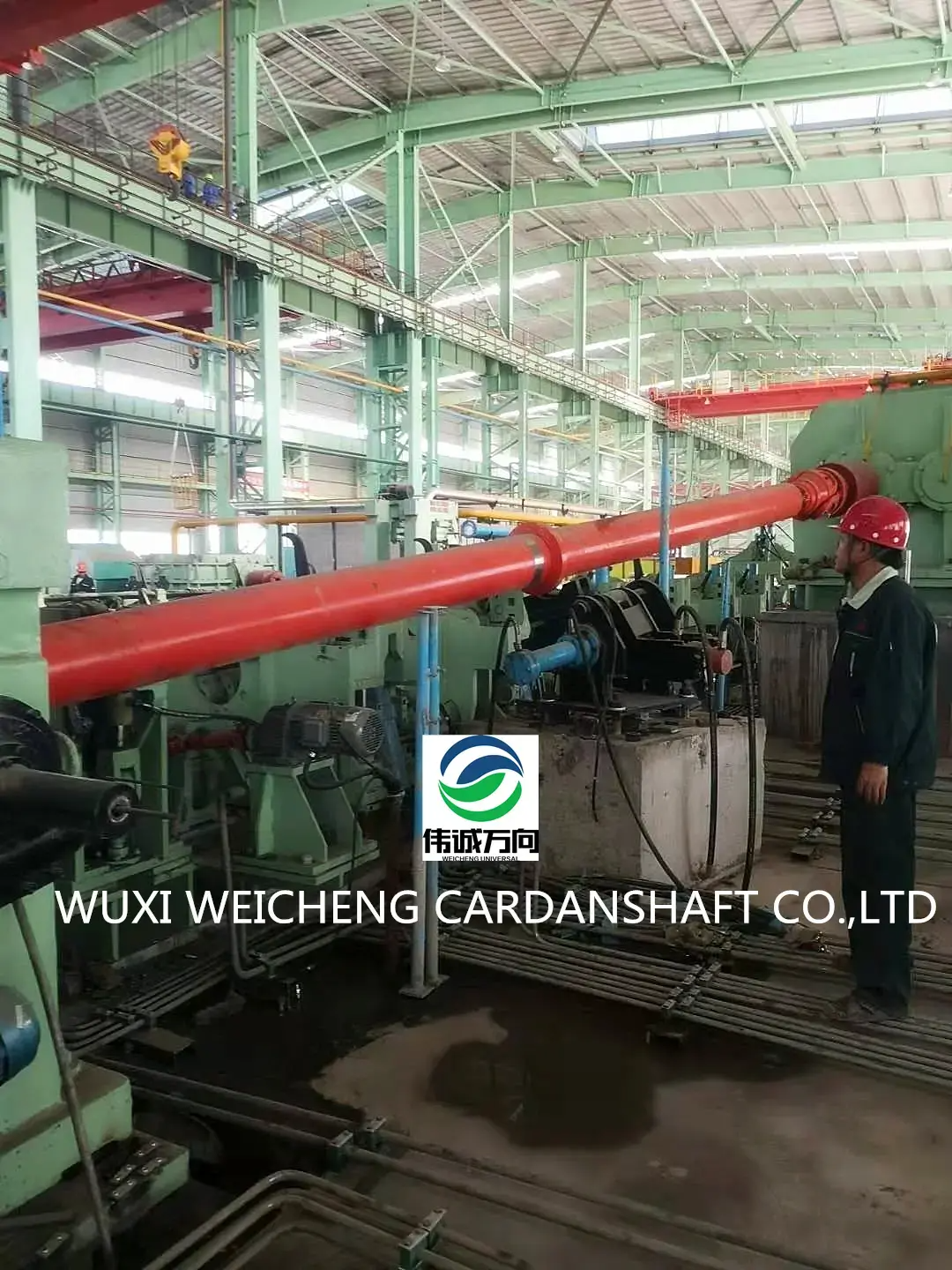 Cardan shaft for 180 Steel Pipe Line