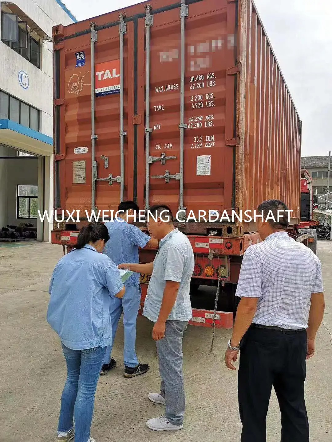 The container full of our products was loaded_yythk.png