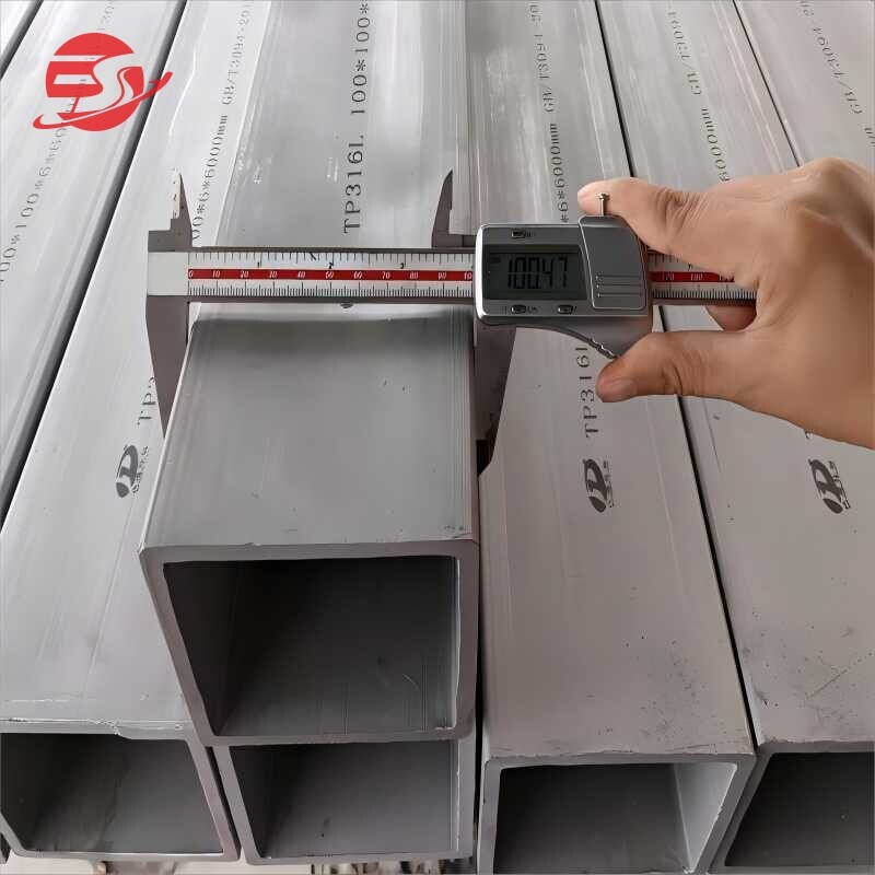 TP316L Stainless Steel Seamless Square Tube