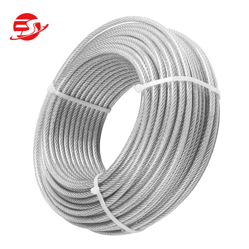 6X19+FC 6X19+IWS Plastic Coated Wire Rope