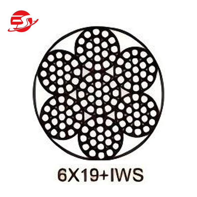1X7 6X19+IWS 6X19+FC Galvanized Steel Wire Rope