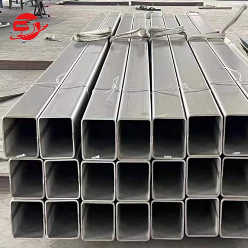 JIS SUS304L Stainless Steel Welded Square Tube 