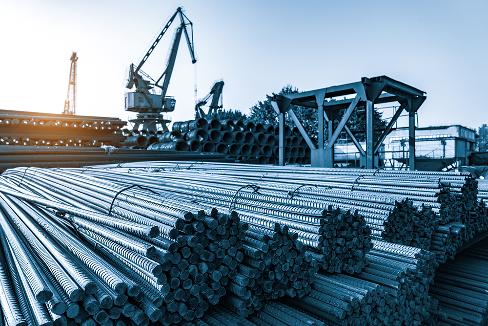 We provide steel bars for infrastructure construction in Africa