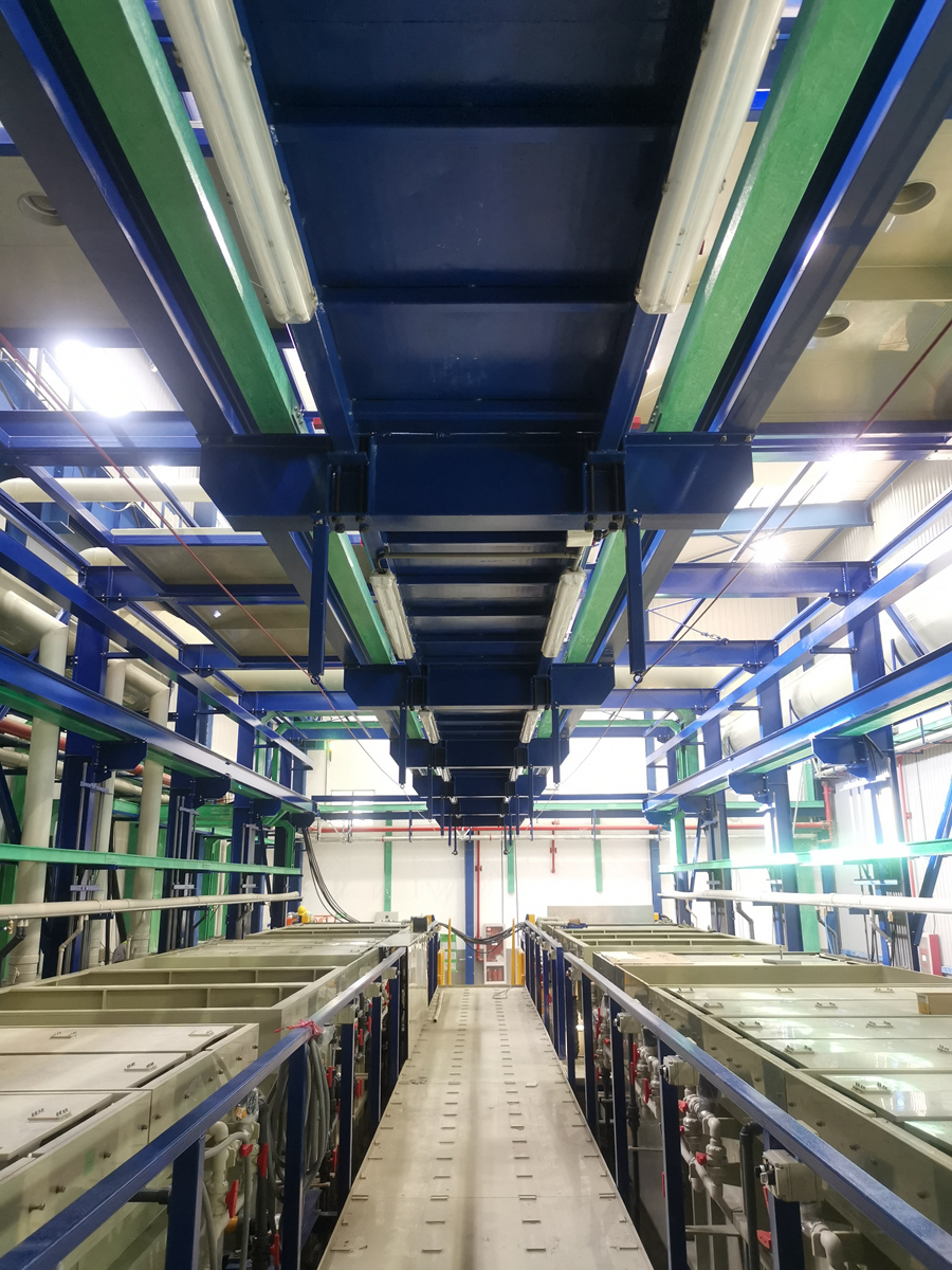 Waste Gas Production Line