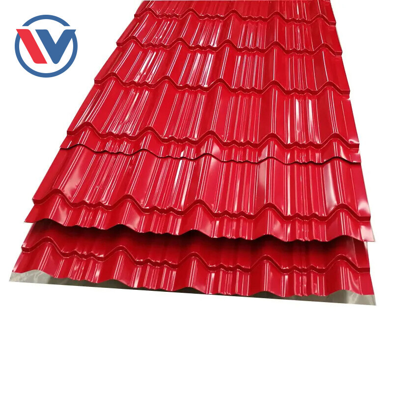 DX51D DX52D Color Coated Galvanized Corrugated Sheet