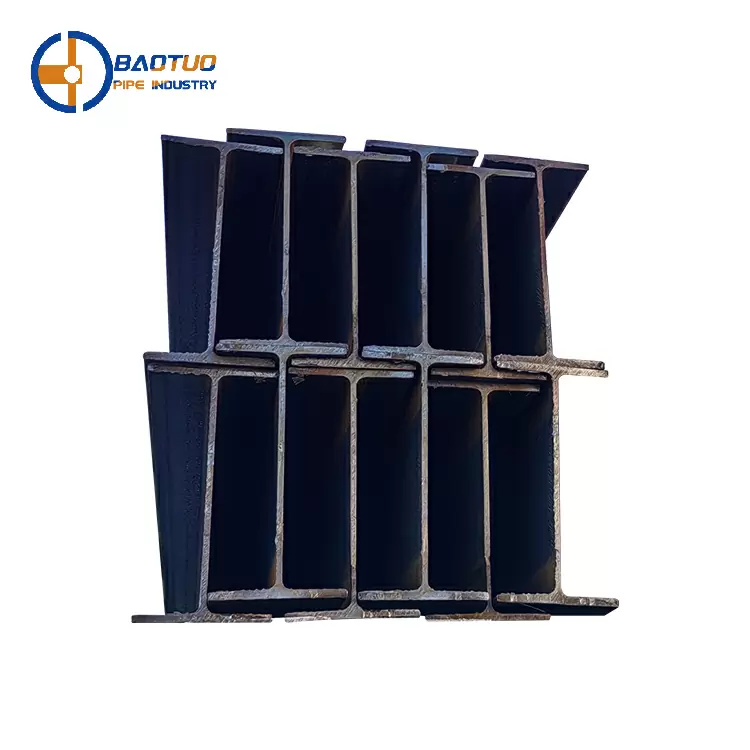 Shandong Manufacture H Steel Beam Profile Q235b Hot Rolled Carbon Steel H Shape Beam