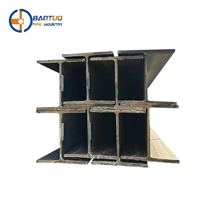 Shandong Manufacture H Steel Beam Profile Q235b Hot Rolled Carbon Steel H Shape Beam