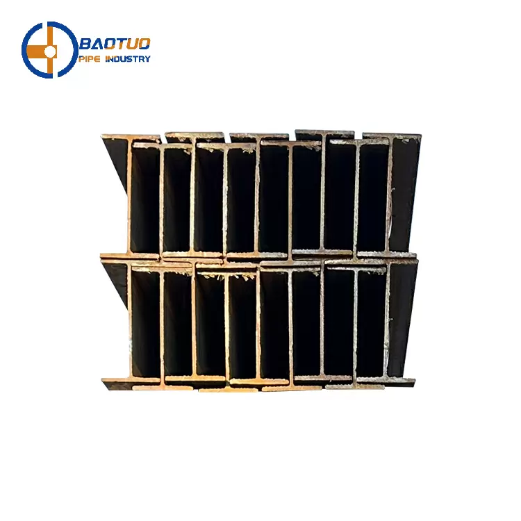 Shandong Manufacture H Steel Beam Profile Q235b Hot Rolled Carbon Steel H Shape Beam