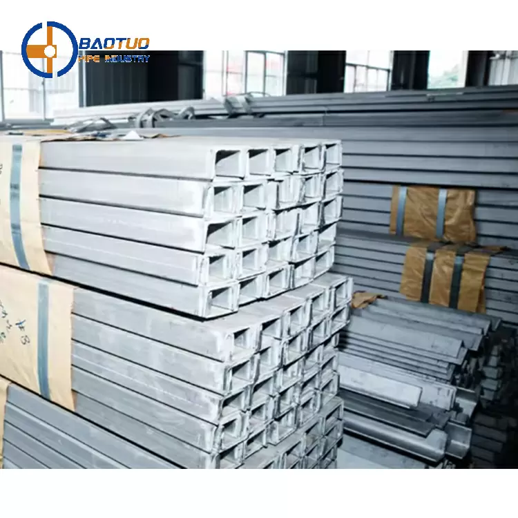 Galvanized steel channels scrap u channel steel beam galvanized lightweight hat channel steel