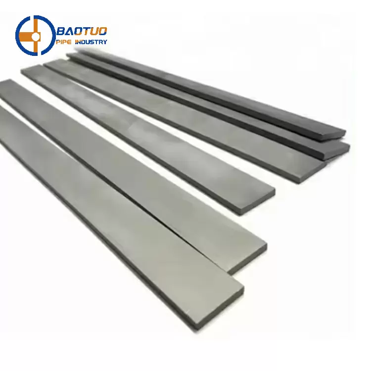 China Factory Square carbon flat bar mild steel flat bar Q195 Q235 Q345 ss400 s45c A36 S235JR flat steel bar