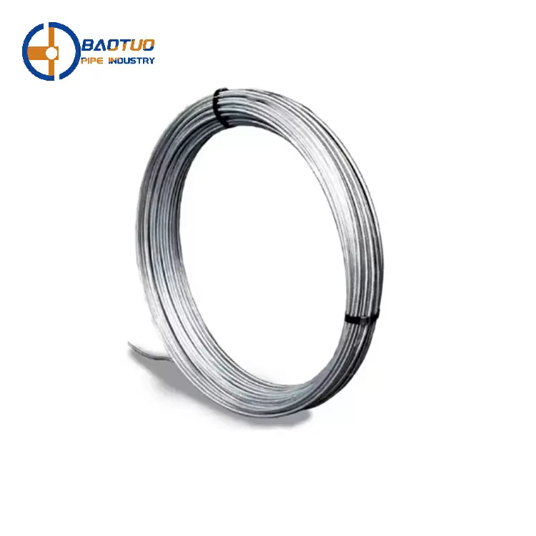 China Electro Galvanized lron Wire Zinc Bwg 22 Binding Wire price