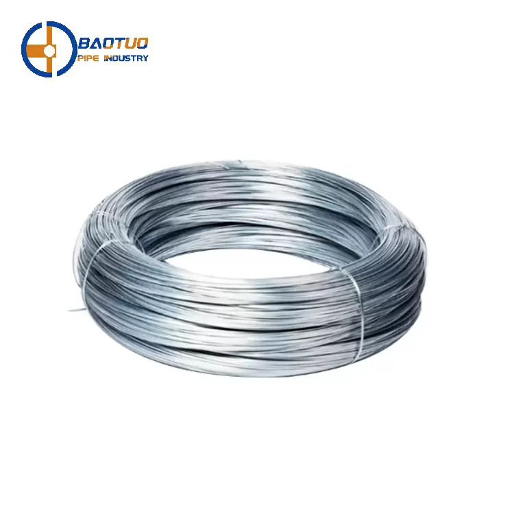 China Electro Galvanized lron Wire Zinc Bwg 22 Binding Wire price