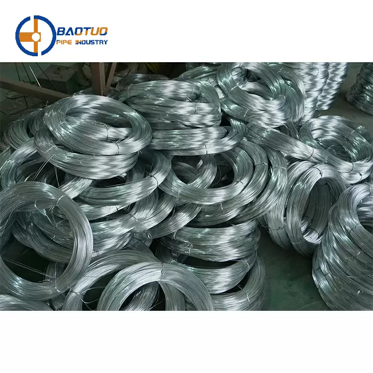 China Electro Galvanized lron Wire Zinc Bwg 22 Binding Wire price