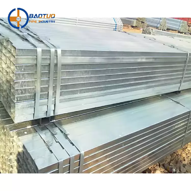 ASTM A53 Sch40 Hot Dipped Greenhouse Galvanized Pipes For Greenhouse Galvanized SteelAgricultural Steel Pipe, 2 Inch Cutting GB