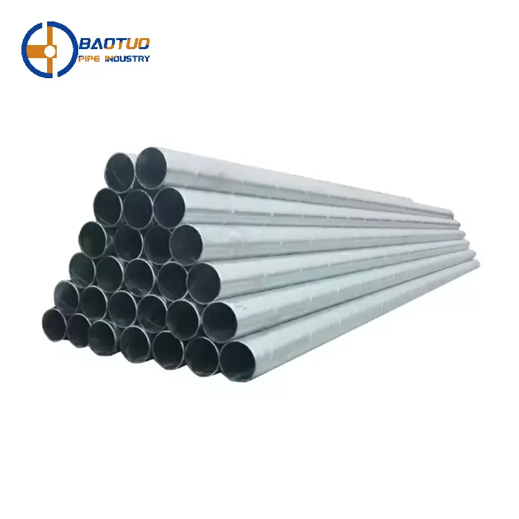 ASTM A53 Sch40 Hot Dipped Greenhouse Galvanized Pipes For Greenhouse Galvanized SteelAgricultural Steel Pipe, 2 Inch Cutting GB