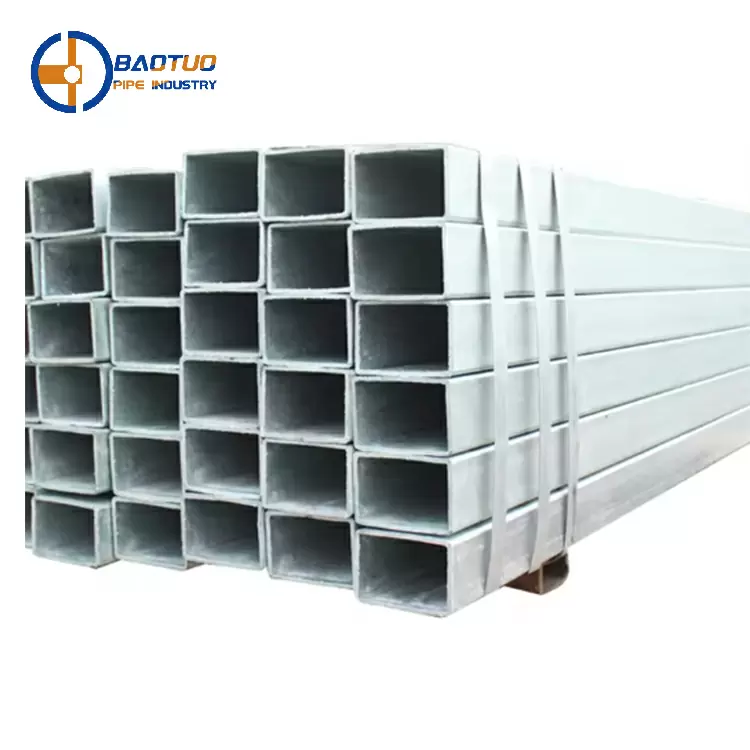 ASTM A53 Sch40 Hot Dipped Greenhouse Galvanized Pipes For Greenhouse Galvanized SteelAgricultural Steel Pipe, 2 Inch Cutting GB
