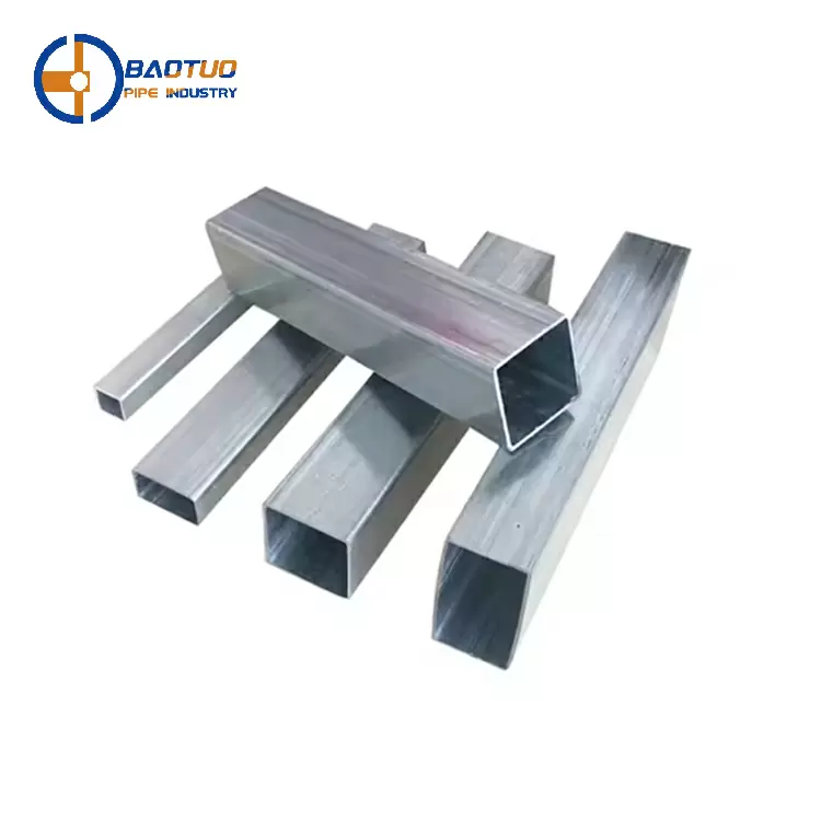 ASTM A53 Sch40 Hot Dipped Greenhouse Galvanized Pipes For Greenhouse Galvanized SteelAgricultural Steel Pipe, 2 Inch Cutting GB