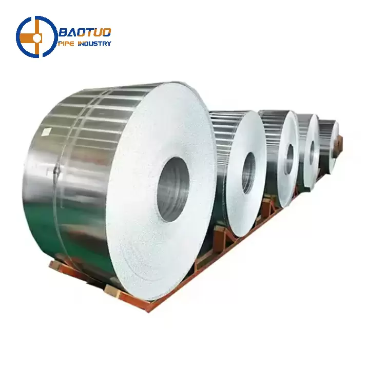 Wholesale Aluminum Coil Manufacturing 3003 3004 3005 0.4-0.7mm Aluminum Roll Aluminum Gutter Coil