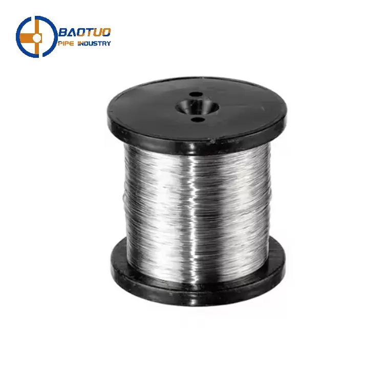 SS304 3mm 12mm 7X7 Steel Wire Rope 347 318 321 202 402 0.8mm 2mm 6mm 7mm Stainless Steel Wire Rope