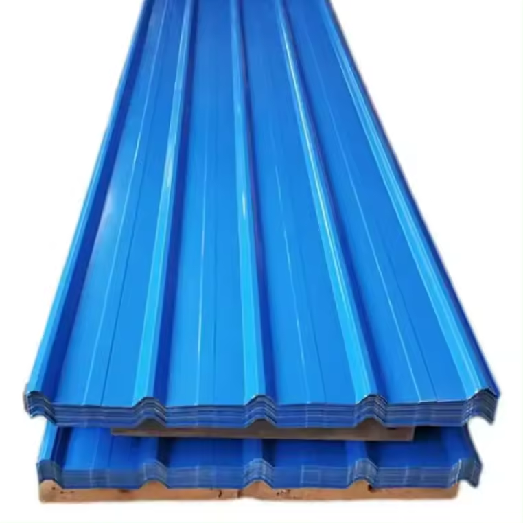 Corrugated PPGL Steel Roofing Sheet