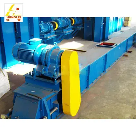 Buried scraper conveyor