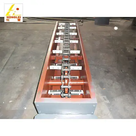 Buried scraper conveyor