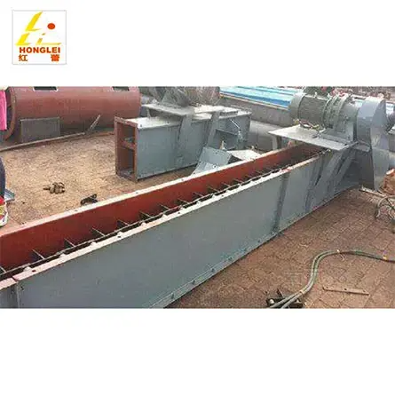 Buried scraper conveyor