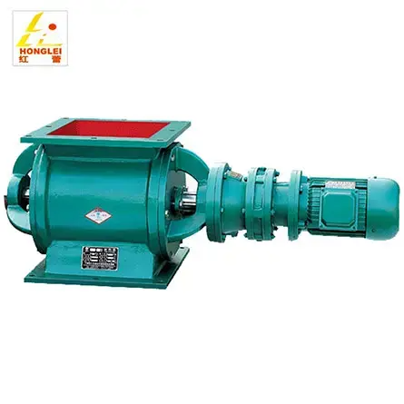 Star type ash discharge valve