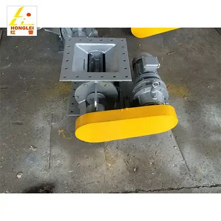 Star type ash discharge valve