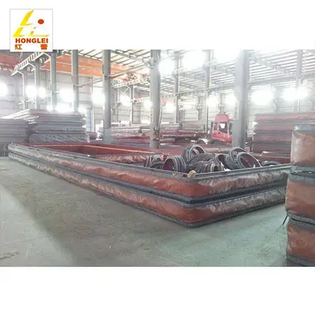 Fabric fiber expansion joint