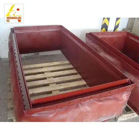 Fabric fiber expansion joint