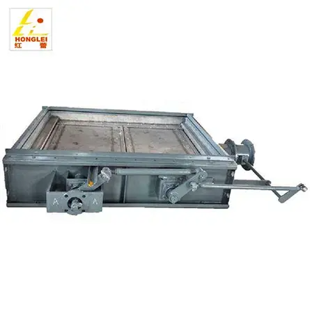 Desulfurization baffle damper