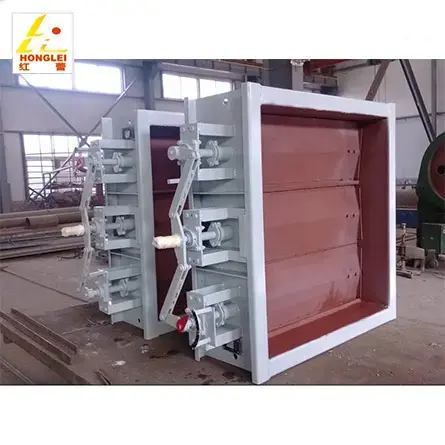 Adjustable baffle damper