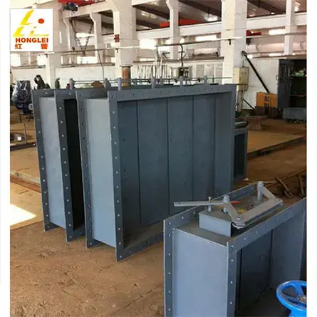 Closed baffle damper