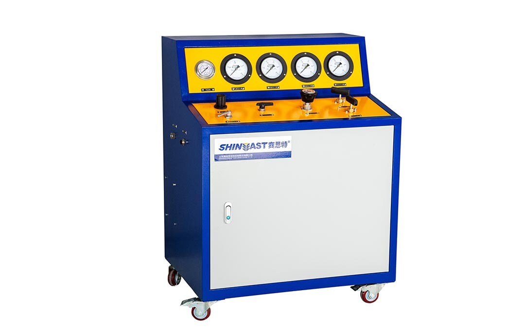 Système de pressurisation de gaz de type boîte