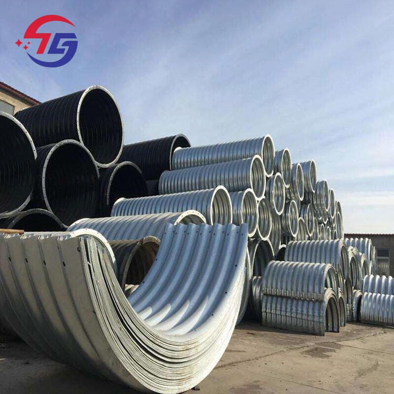 Corrugated steel culvert