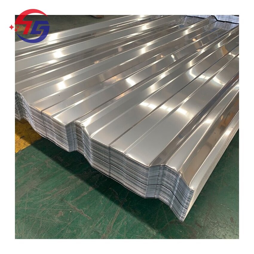 Galvanized corrugated steel
