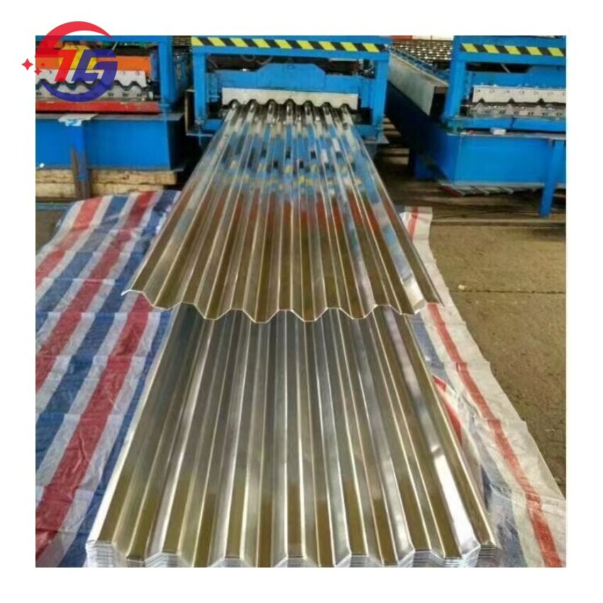 Galvanized corrugated steel