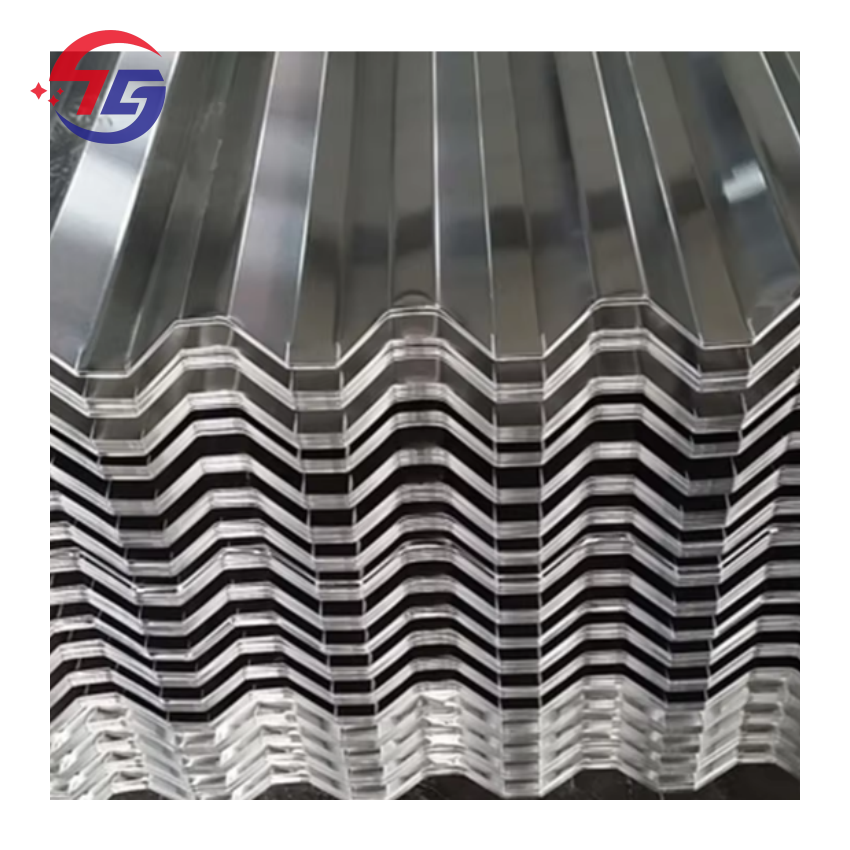 Galvanized corrugated steel