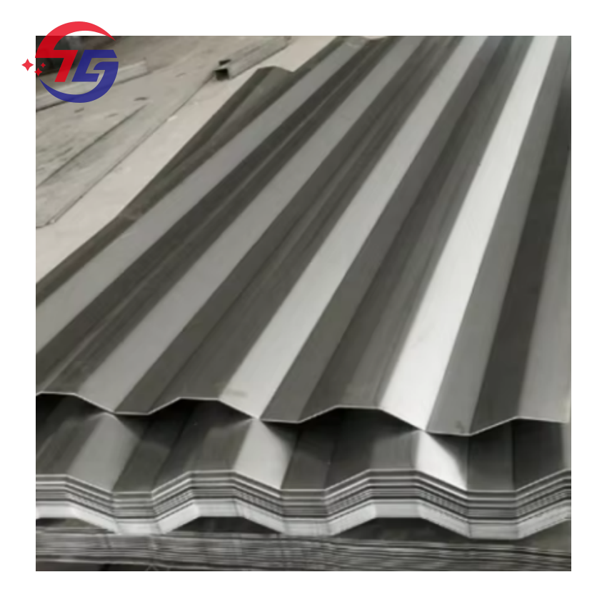 Galvanized corrugated steel